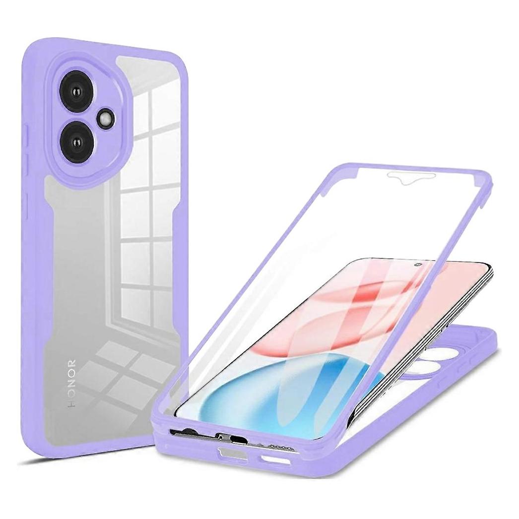 Techsuit - ColorVerse 360 Series + Screen Protector - Honor 400 - Purple (Honor 400) (59432414)