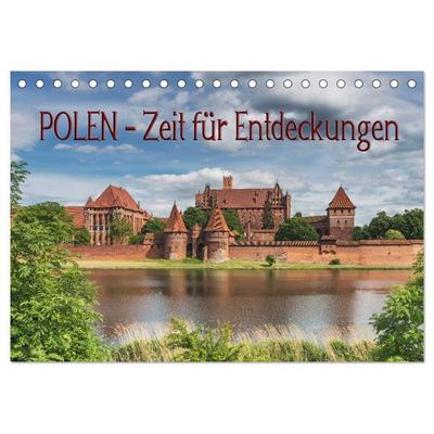Polen – Zeit für Entdeckungen (Tischkalender 2026 DIN A5 quer), CALVENDO Monatskalender