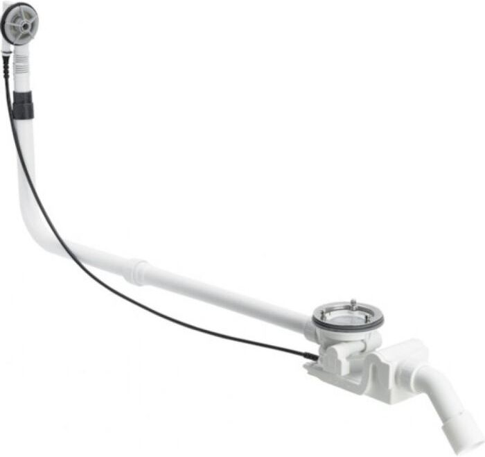 VitrA Ab-/Überlaufgarnitur G574956 Funktionseinheit, Kunststoff, weiß Ø 90 mm