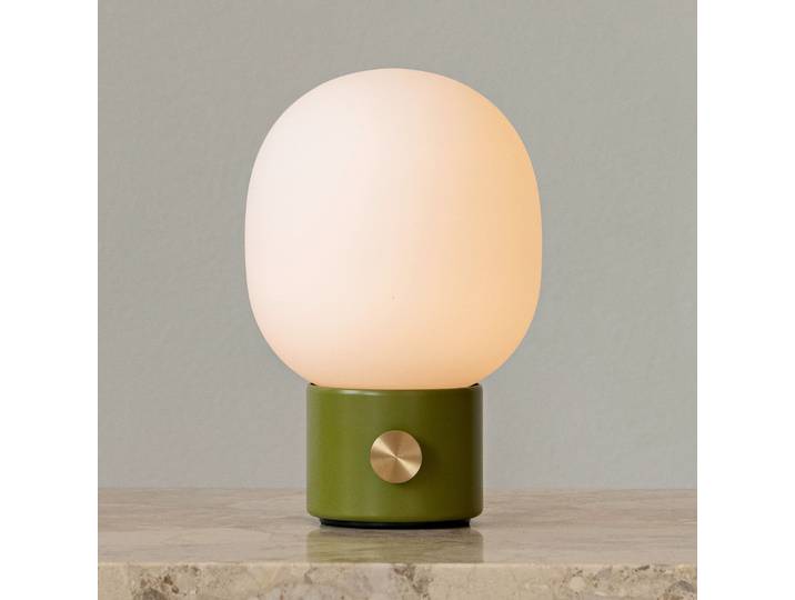 JWDA Portable Tischleuchte Dusty Green - Audo Copenhagen - Wohnzimmer - Design - Glas