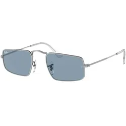 Ray-Ban 0RB3957 JULIE 003/56 Silber Gr. 46/20 (mit Sehstärke)