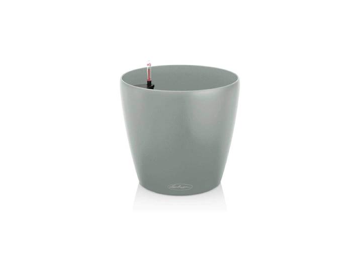 Pflanzkübel Lechuza CLASSICO Color Eco , grau (hellgrau), H:55,5cm Ø:60cm, Kunststoff, Pflanzgefässe, Pflanzkübel