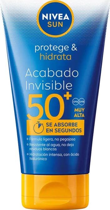 NIVEA Sun Protege & Hidrata Loción Solar Invisible Spf50 150 ml
