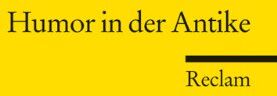 Weeber, Karl W. - Humor in der Antike - Preis vom 16.10.2026 11:41:07 h
