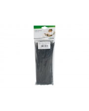 InLine Kabelbinder 25 cm Schwarz Packung mit 100 (59963J)