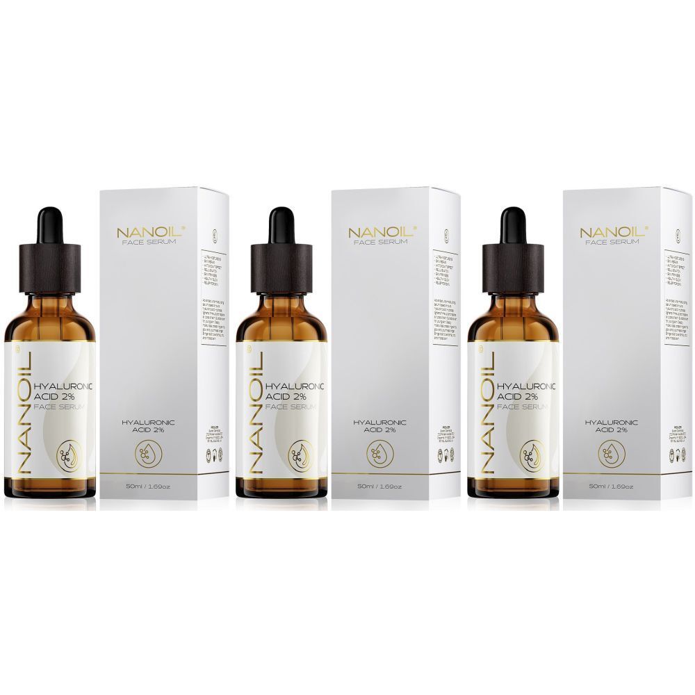 Nanoil Hyaluronic Face Serum x3 3x50 ml