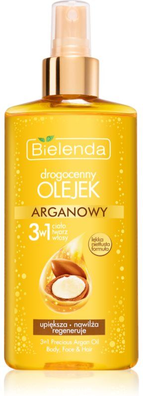 Bielenda Precious Oil Argan Pflegeöl für Gesicht, Körper und Haare 150 ml