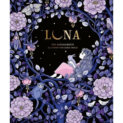 Luna – Ein Ausmalbuch, Taschenbuch von , Mvg, 978-3-7474-0391-4