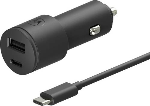 Motorola USB Ladegerät 45W USB-A, USB-C Quick Charge 3.0 Schwarz