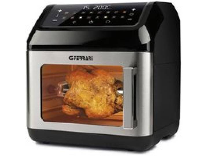G3 Ferrari Friggitrice EVO G10187 13L 1700W Multifunzione Nero e Acciaio Inox