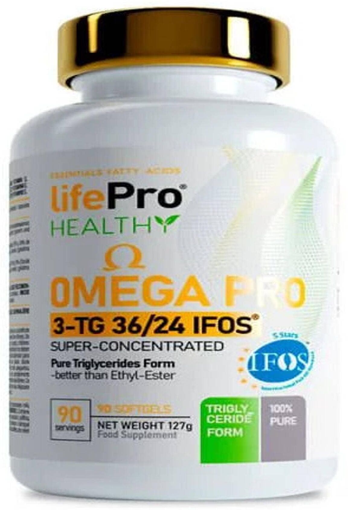 LIFEPRO Omega-3 Ifos 90 Softgel 
