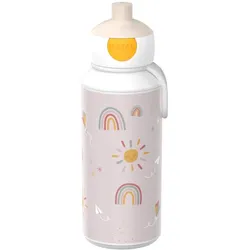 Mepal CAMPUS Trinkflasche Pop-Up 400 ml - Sunshine & Rainbow (2026)