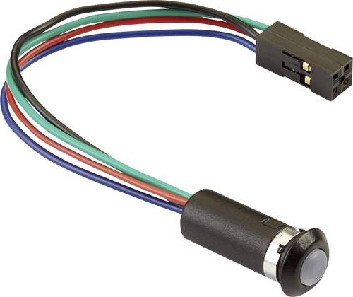 Mentor 2660.8502 LED-Signalleuchte RGB Linse 5mm 2 V, 3.5 V, 3.5V 20 mA, 20 mA, 20mA