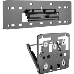 Shiverpeaks S/CONN maximum connectivity Plasma/LCD/LED No Gap TV-Wandhalter, 75 (Wand, 50 kg), TV Wandhalterung, Schwarz