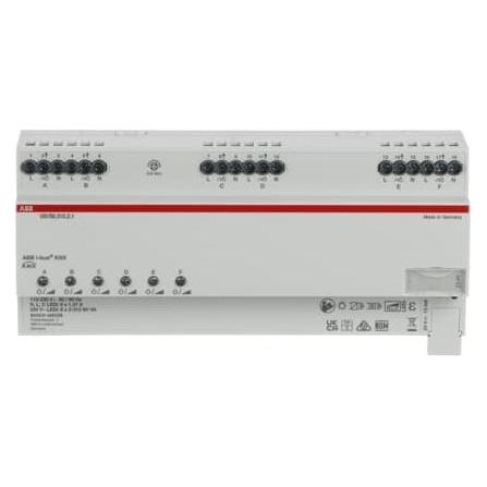 Busch-Jaeger LED-Dimmer 6x315 W/VA UD/S6.315.2.1 KNX REG-Universal-Dimmaktoren (Dimmaktor) (2CKA006197A0061)