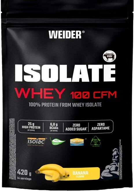 Weider Isolate Whey 100 Cfm 420 gr Banana