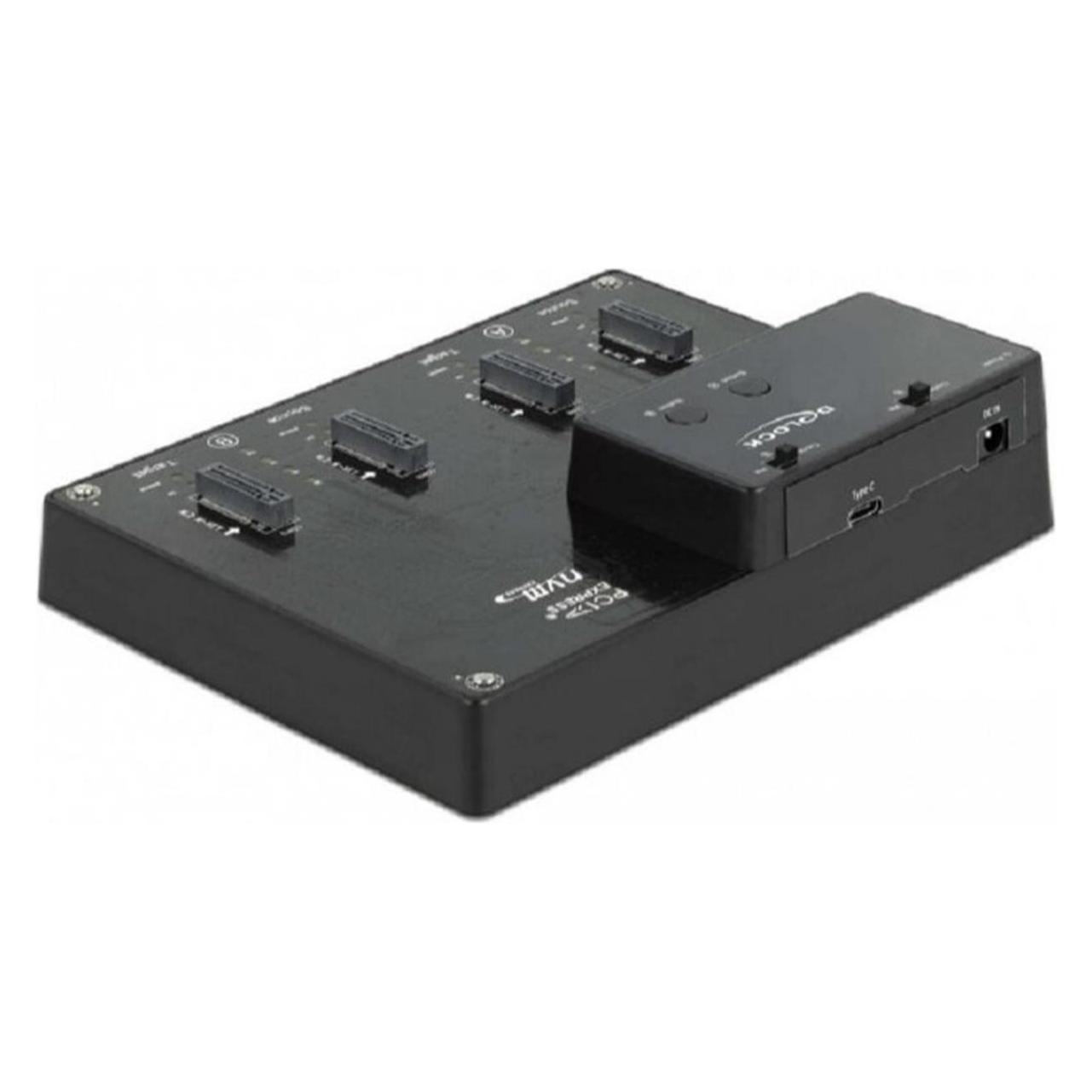 Delock USB-C - 4x M.2 NVMe (USB-C, 4 Ports) (64124)