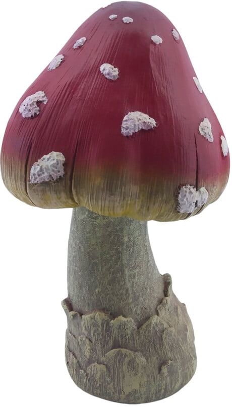 FD Figur Fliegenpilz groß Polyresin 35 x 20 x 20 cm rot