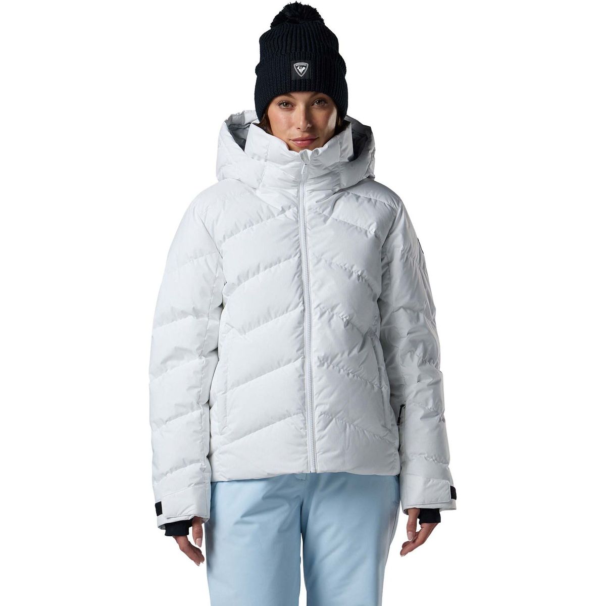 Rossignol W Wispile Ripstop Down Jacket white (100) M RLOWJ09 10000M