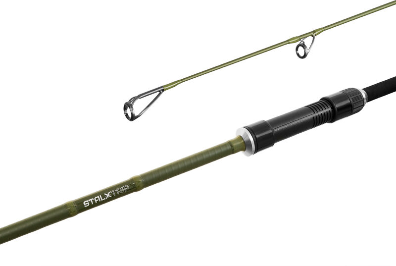 Canne carpe Delphin STALX Trip 9ft/2.75lbs/2 pcs Gray, Beige, Silver 9ft/2.75lbs/2 pcs
