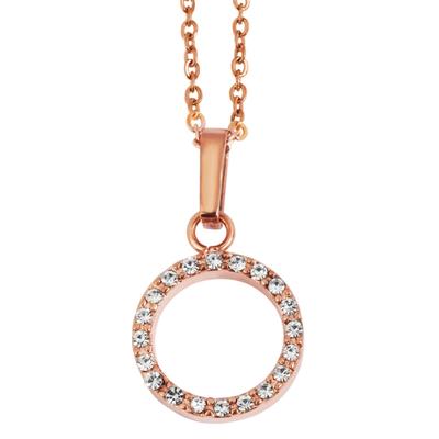 Kette ohne Anhänger ADELIA´S "Halskette mit Anhänger – aus Edelstahl", gold, Halsketten, Damen, 43cm, Edelstahl, Ideal als Geschenk zum einen besonderen Tag
