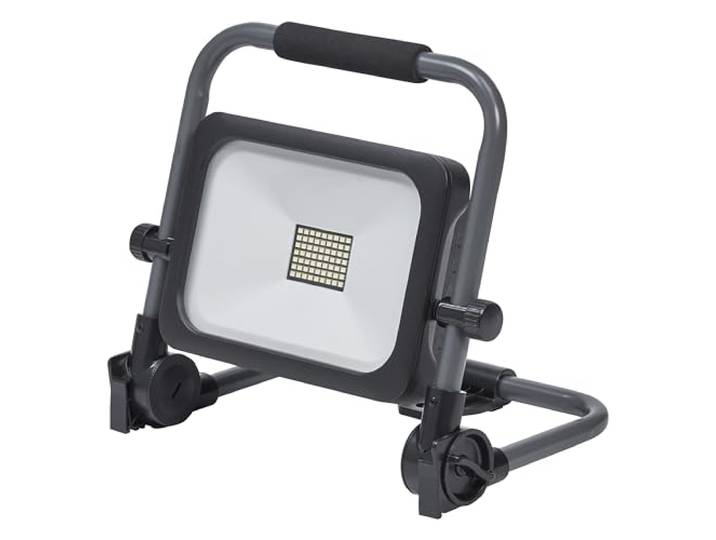Osram Projecteur de travail LED VAL BAT\, gris foncé/noir\, 30W\, 3000lm\, LED WORKLIGHT VALUE BATTERY R-STAND\, Outdoor Lighting (Special)\, Noir/Gris\, 15000 h\, pack de 1