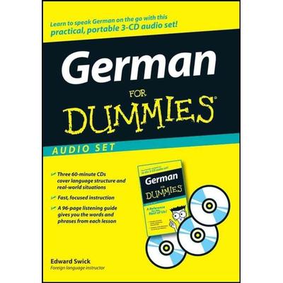 German for Dummies Audio Set - Edward Swick, CD, 9780470222560