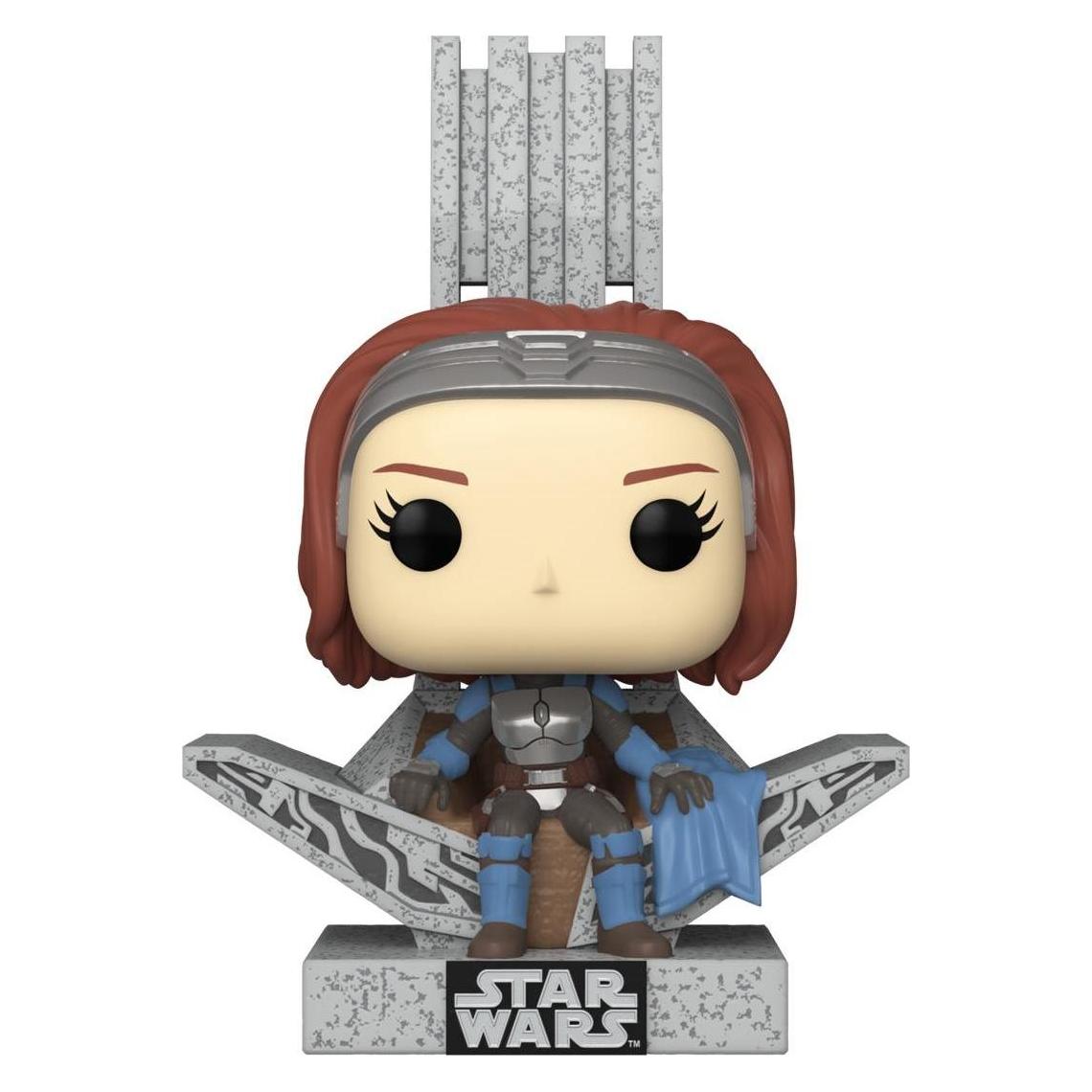 Funko Star Wars: The Mandalorian POP! Deluxe Vinyl Figur Bo Katan w/Throne 9 cm (51795)