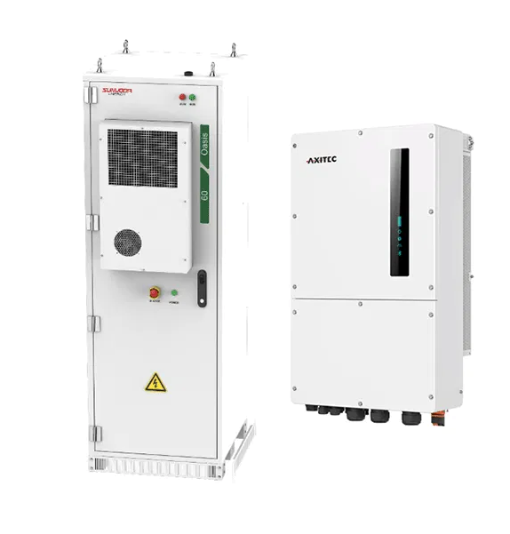 Sunwoda Oasis 60, Outdoor + AXIhycon 50H HV-Speichersystem, 60,0 kWh nutzbar, 3-phasig