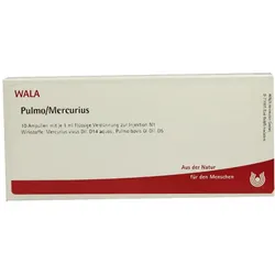 Pulmo/mercurius Ampullen 10X1 ml