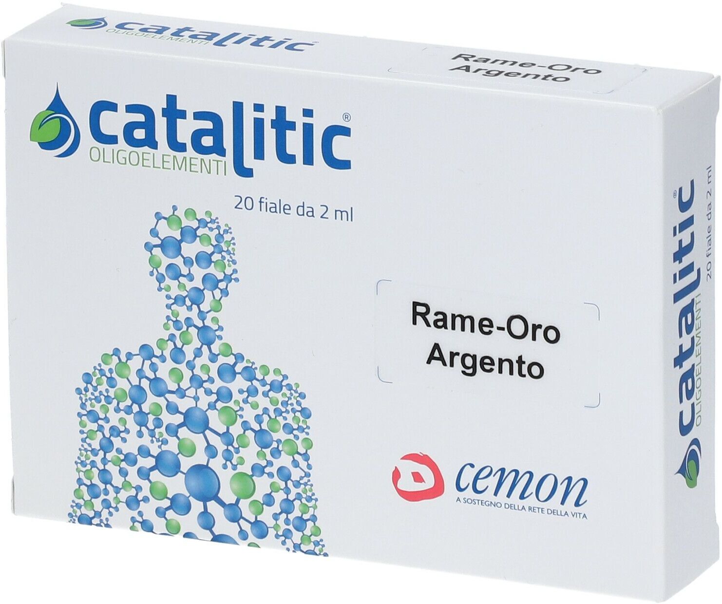 CEMON Srl Cemon, Catalitic Oligoelementi, 20 fiale