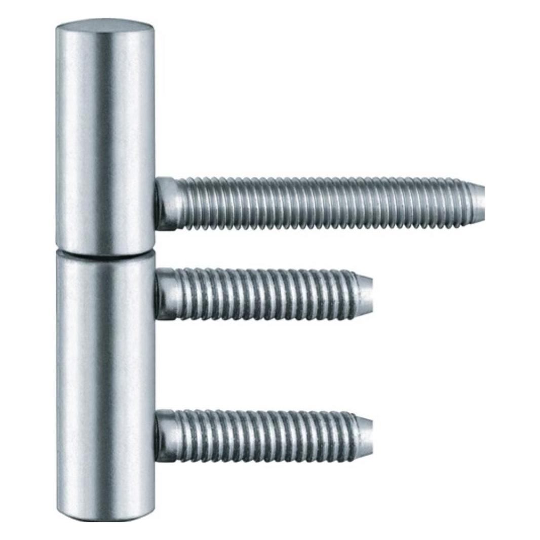 Simonswerk Einbohrband BAKA B 1-15 2-teilig topzink 40 kg DIN links / rechts Holztüren (5 080533 0 11007)