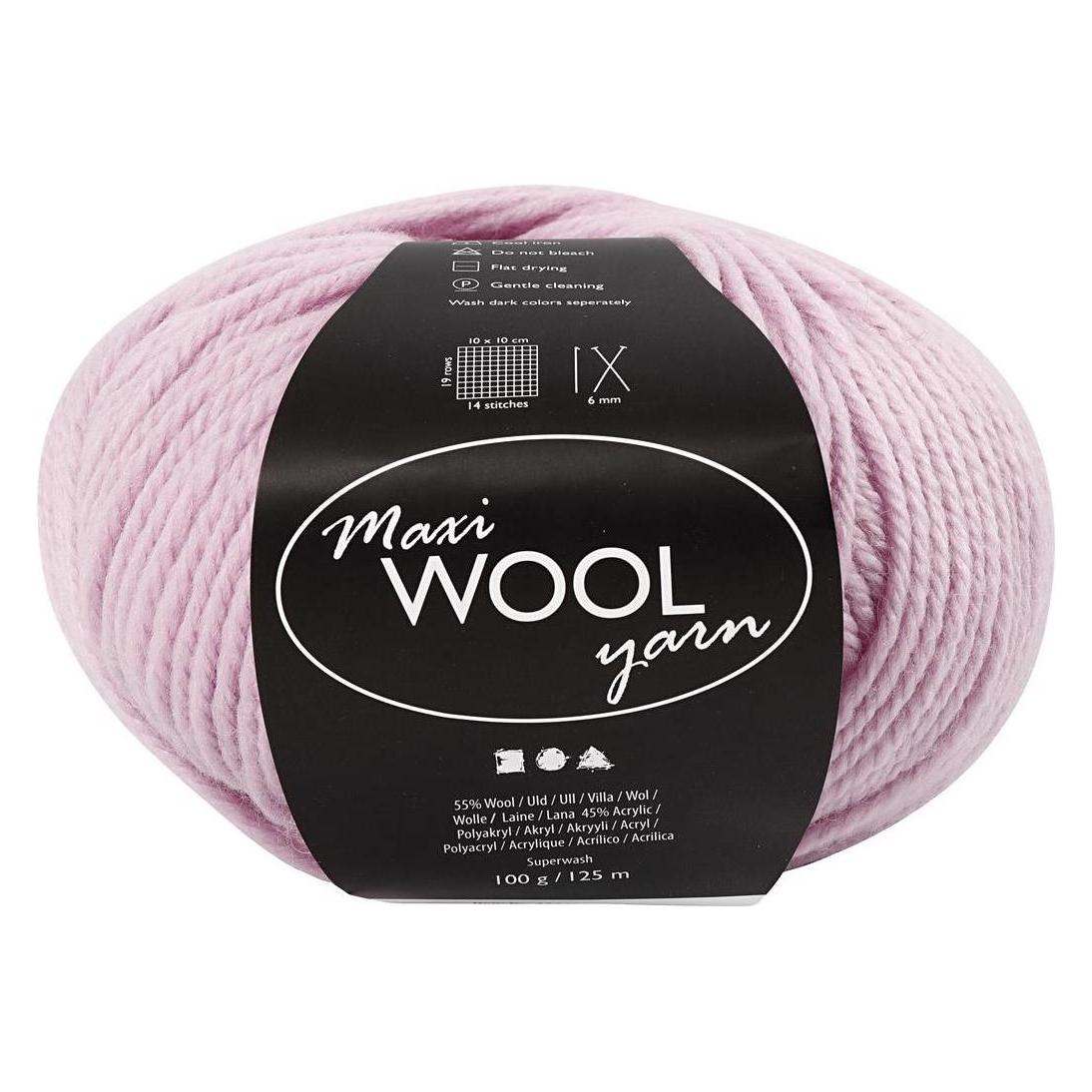 Creativ Company Wolle 100 g Hellrosa (125 m) (447404)