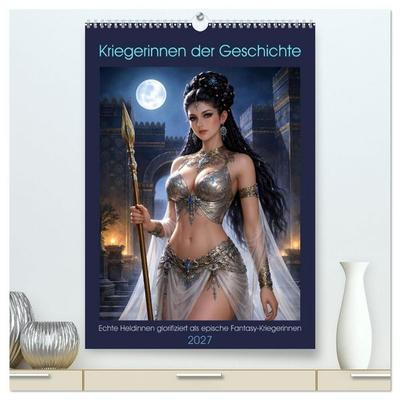Kriegerinnen der Geschichte (hochwertiger Premium Wandkalender 2027 DIN A2 hoch), Kunstdruck in Hochglanz