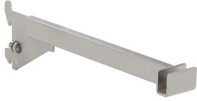 "Econoco - BQGR12SN 12"" Blade Bracket in Satin Nickel. Pack of 100"