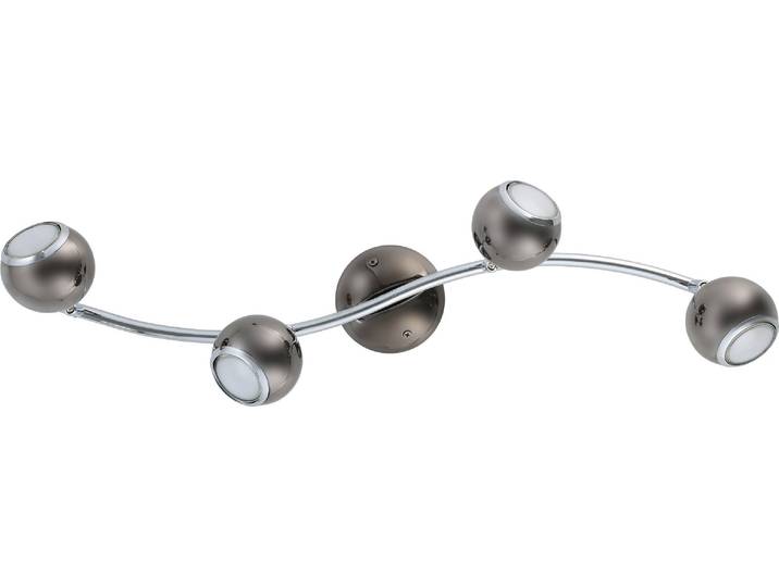 EGlO Bimeda LED nickel Plafonnier à quatre lampes