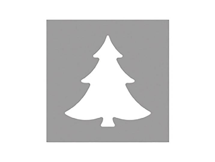 Rayher Motivstanzer Tannenbaum ⌀ 5 cm 2 Stück