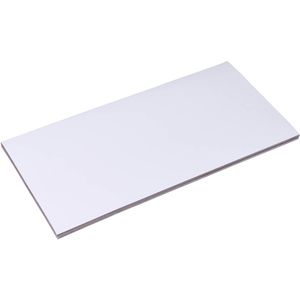 Sprintis Magnetschilder MSXX000919, weiß, 200 x 100 mm, für Handbeschriftung, 100 Stück
