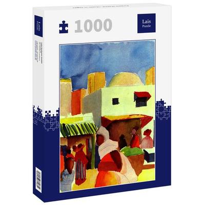 Lais Puzzle August Macke - Markt in Algier 1000 Teile
