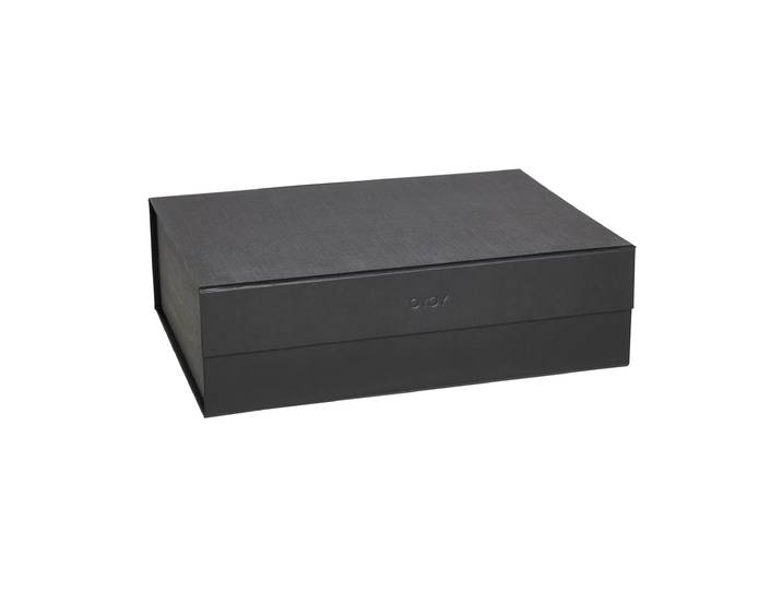 OYOY Boîte de rangement Hako pour boules de Noël 32x44 cm Noir