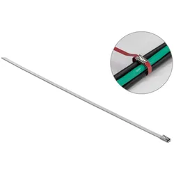 DELOCK Kabelbinder 4,6*200mm 20Stk Edelstahl