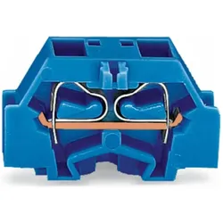 Wago Kontakttechnik 4-L.Klemme 261-334, Elektronikzubehör + Gehäuse, Blau