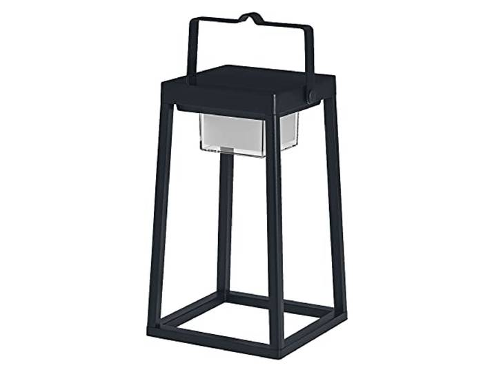 LEDVANCE SMART+ Outdoor Bluetooth Solar-Tischleuchte, mit Weißlicht (3000K) + Farblicht, stromunabhängig, bis 6,5 Stunden Brenndauer bei 100% Licht, wiederaufladbar, Schutzklasse IP44, schwarz