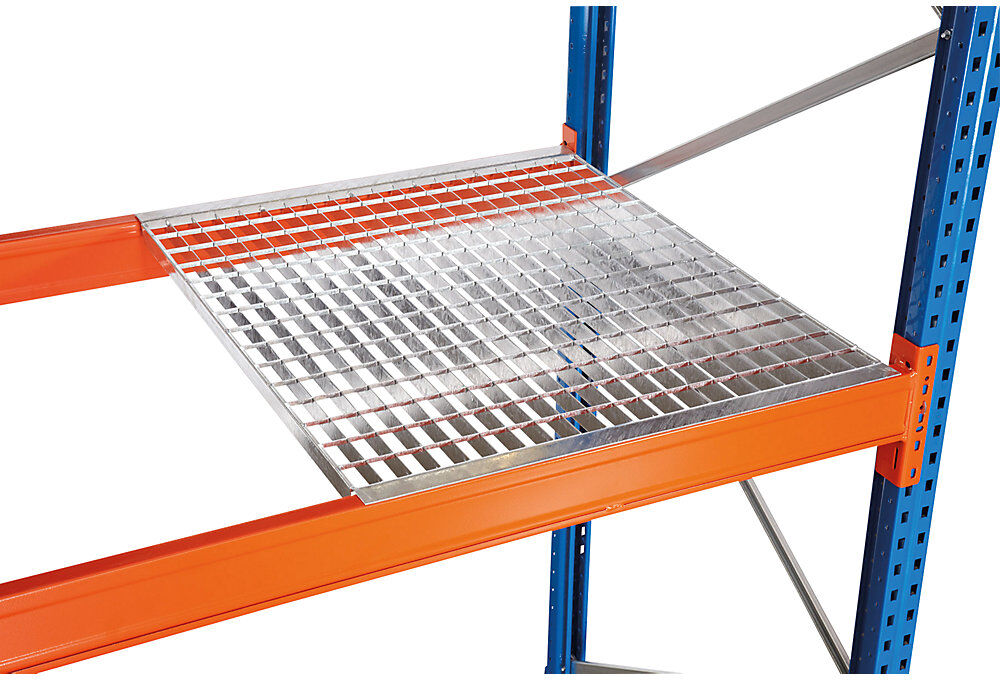 SCHULTE Gitterrostboden, eingelegt, für Tiefe 800 mm, für Holmlänge 1825 mm