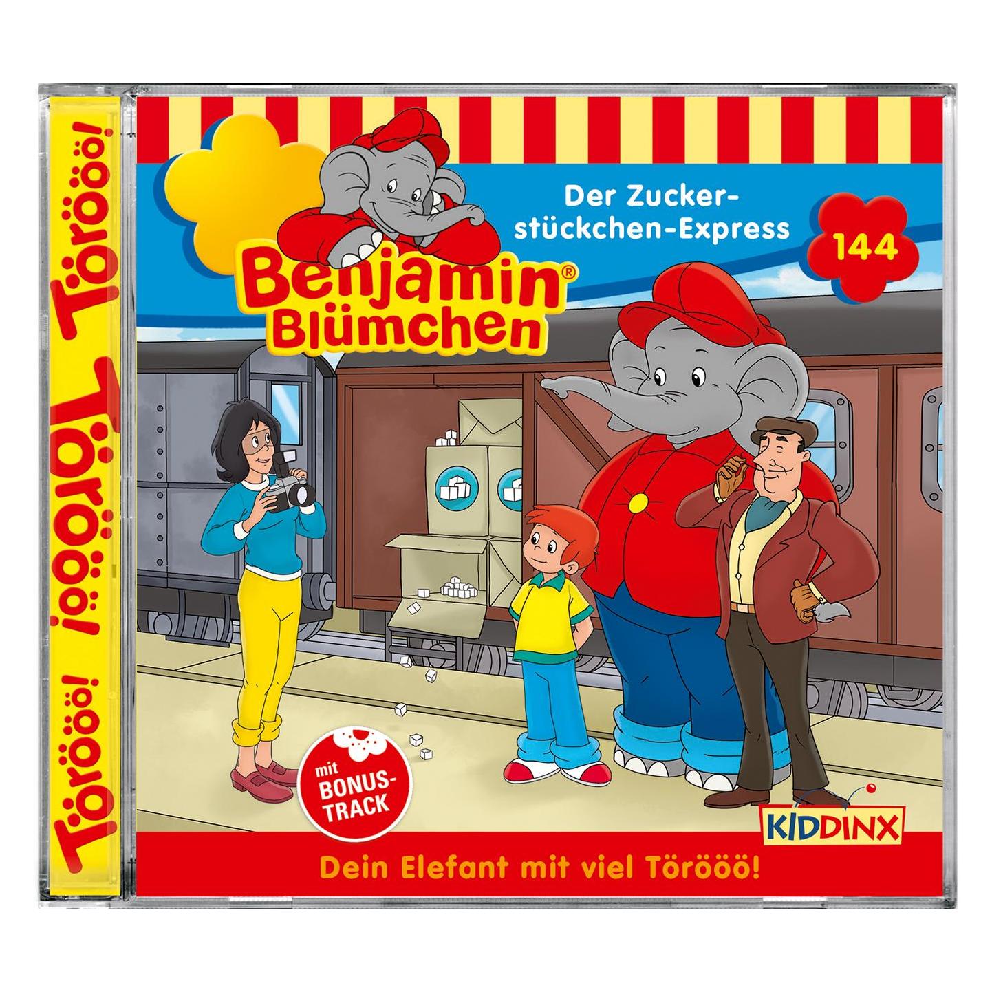 Kiddinx Benjamin Blümchen 144 - Der Zuckerstückchen-Express (Benjamin Blümchen) (425544)