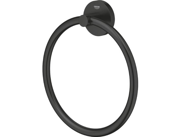 GROHE Start Handdoekring - Mat zwart