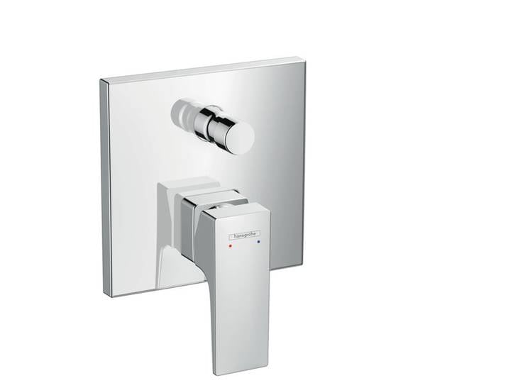 Metropol Metropol Set de finition pour mitigeur bain/douche encastré, chromé (32545000)