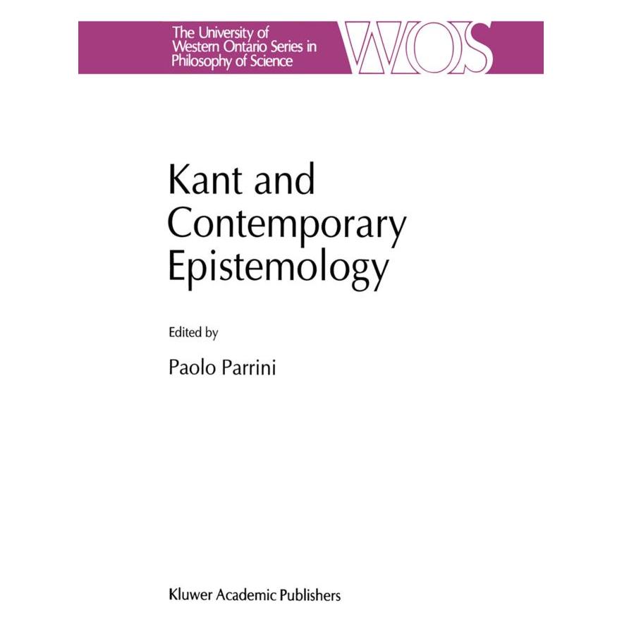 Springer Kant and Contemporary Epistemology (Englisch, Softcover, P. Parrini) (55526127)