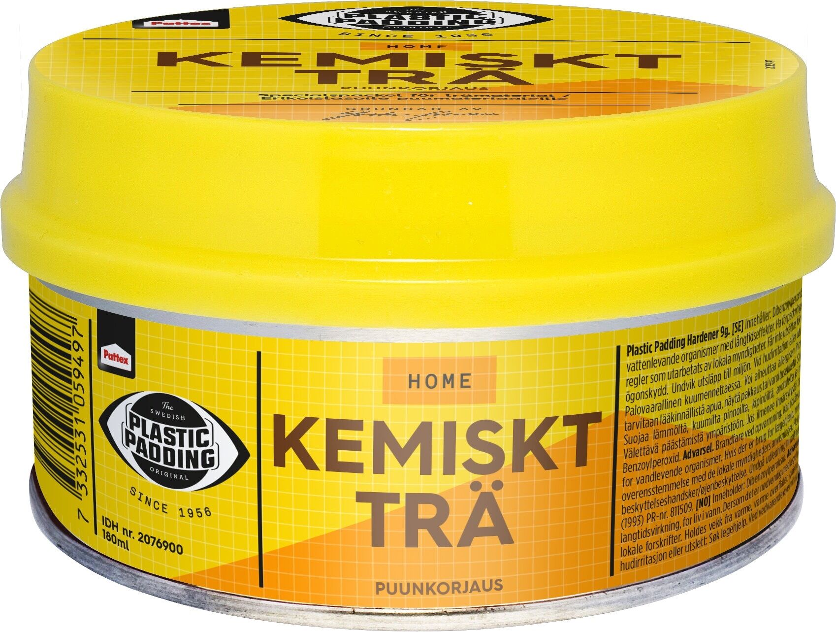 Plastic Padding Kemiskt trä, 180 ml