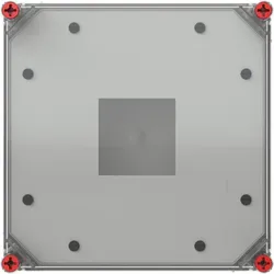 ABB VB33TDA1 Meßgehäuse VMS33 für Messgerät 96x96mm mit transparenten Deckel